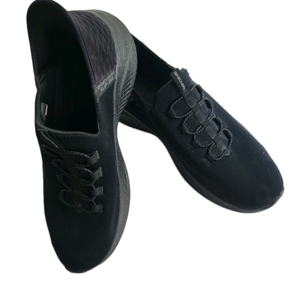 Skechers Sneakers Men's Size 11.5 Ultra Flex Slip-Ins Black Casual Hands Free